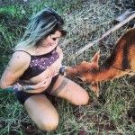 human breast feeding animals m1002