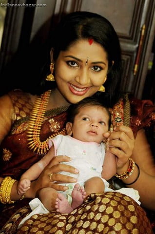 Navya Nair’s baby Naming Ceremony Photos
