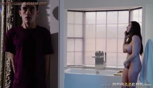 Bushy and busty brunette MILF Ariella Ferrera fucked in hot shower Full HD Porn FREE Download XXX00003