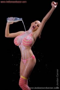 Jordan Carver Milky Boobs and nipple Jordan Carver Boobs Milk Bath in Bikini Milky Boobs XXX (7)