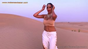 गन्दा नाच करते हुए माल लड़की रेगिस्तान में गांड हिला कर बेली डांस करते हुए Belly Dance Videos (14)