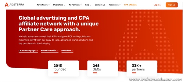 Adsterra Best Advertising Networks For Adult In-Page Push ads