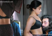 Rashmika Mandanna Undressing Salwar Kurti Bold Scene Indian Actress Rashmika Mandanna Undressing Salwar Kurti in Front Of Ranbir Kapoor Animal Movie Bold Scene
