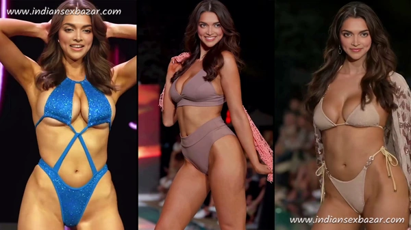 Exclusive Indian Hindi Film Actress Deepika Padukone Sexy Swimsuit HD stunning Video Free Watch or Download